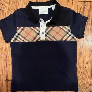 Burberry Kids polo shirt